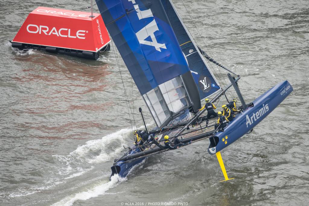 Racing Day 1 of Louis Vuitton America's Cup World Series New York