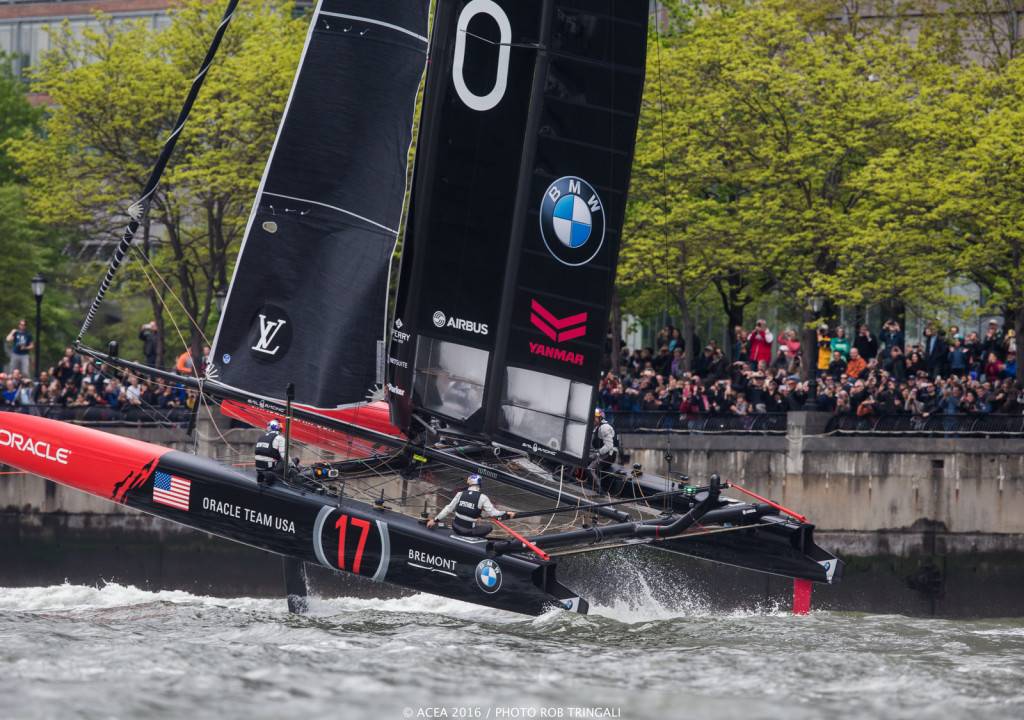 Racing Day 1 of Louis Vuitton America's Cup World Series New York