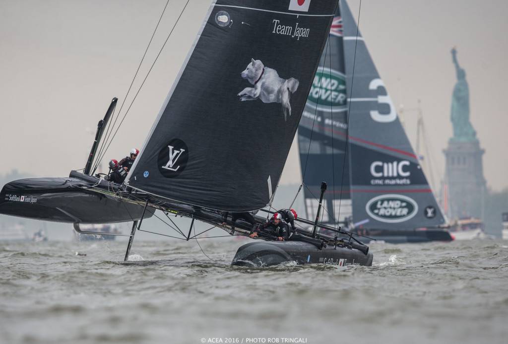 Racing Day 1 of Louis Vuitton America's Cup World Series New York