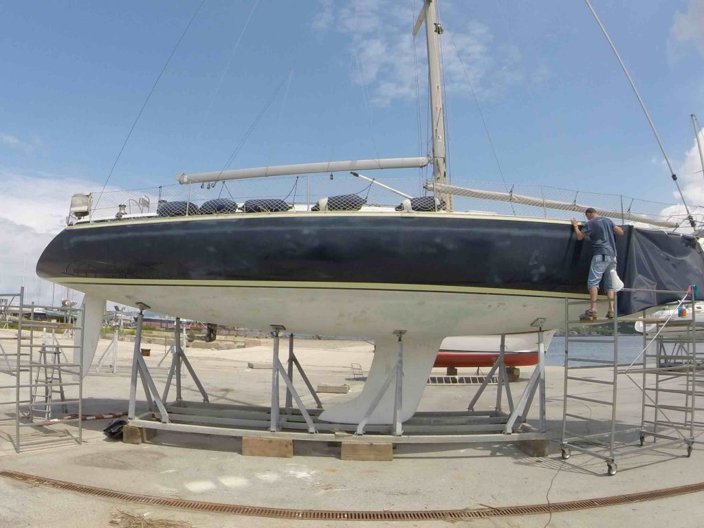 Luca Design wrapping nautico Grand Soleil 46.3 Luca Design wrapping nautico Grand Soleil 46.3