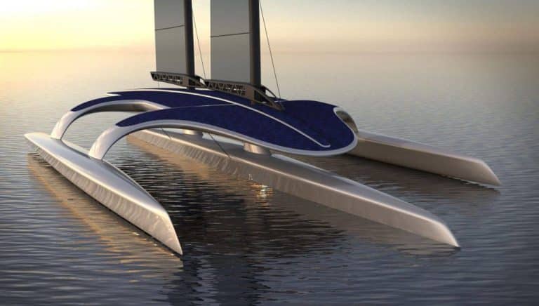 Mayflower trimarano energia solare droni
