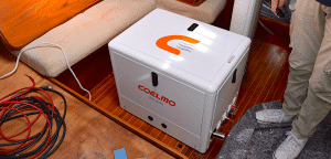 Coelmo DM600, test a bordo della barca laboratorio.