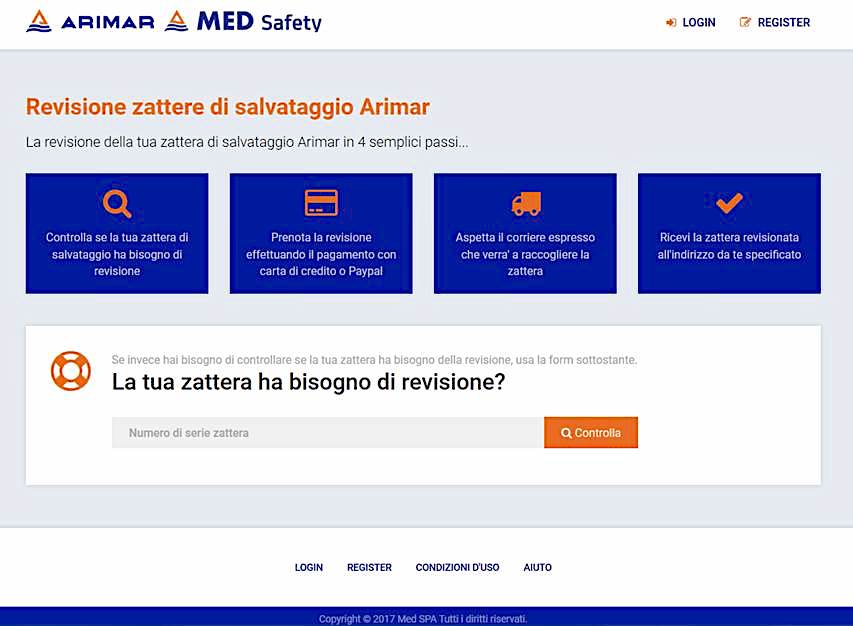 Med Smart Arimar app revisione zattere Med Smart Arimar app revisione zattere