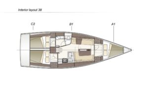 dehler 38 c layout