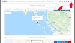 Portolano porto di Lussino Croazia