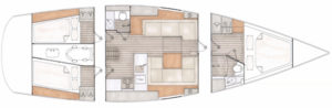 Contest 42CS layouts 2017 - 3 cabins