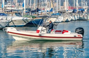 Daniele Lambertini gommone