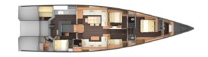 GS 80 Custom interiors plan