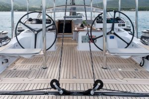 Polina Star Contest Yachts at anchor
