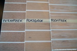 Teak sintetico test comparativo