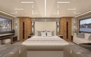 Ocean Alexander 84R, cabina