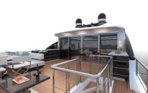 Ocean Alexander 84R, flybridge