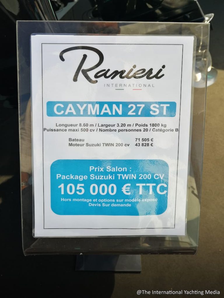 Cayman 27.0 ST Dati Cannes