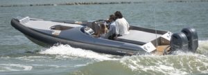 Naumatec Freccia 800 in mare