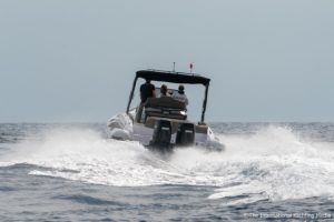Ranieri International Cayman 35 executive super sport partenza