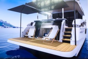 Absolute Navetta 64 beach area