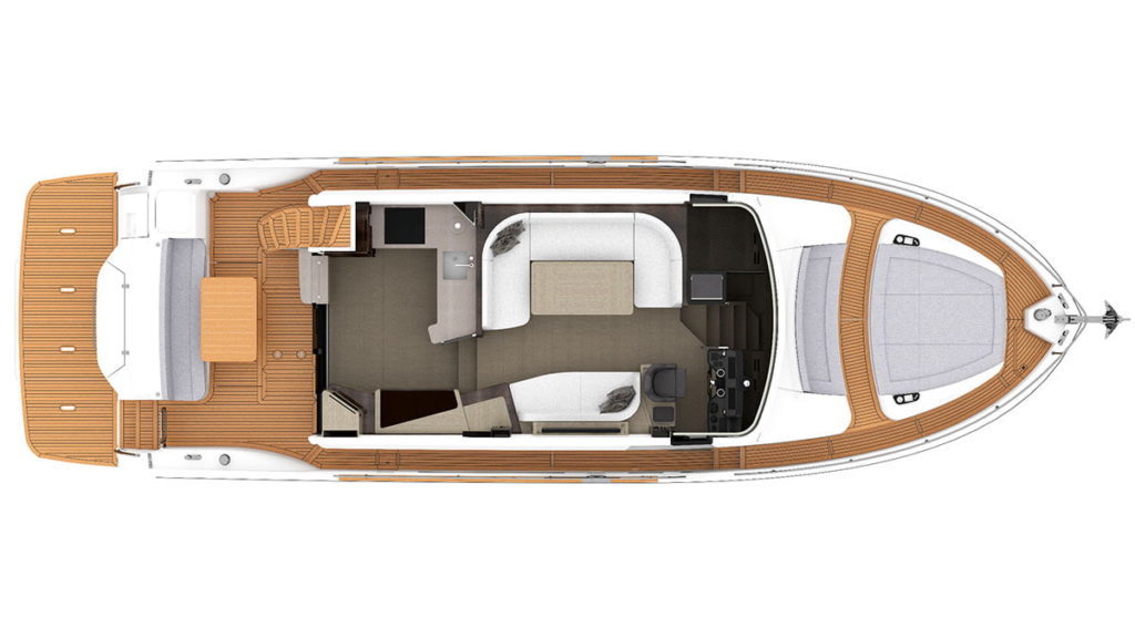 Absolute Yachts Navetta52 MainDeck