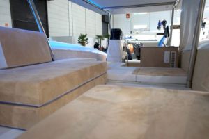 Electricat Solar Catamaran interni
