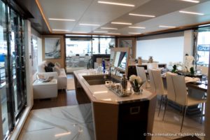 Ocean-Alexander-90-R- main deck from bow