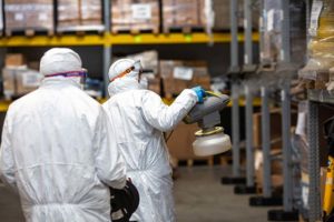 anche osculati si ferma sanificazione magazzino