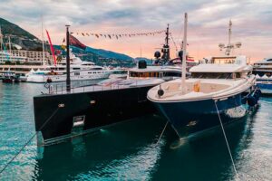 monaco yacht show old style