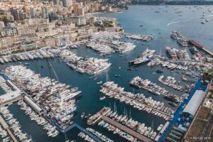 monaco yacht show view
