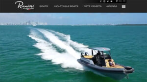 Nuovo sito Ranieri International homepage