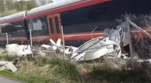treno contro barca norvegia