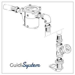 Schema impianto Guidi System con 2210