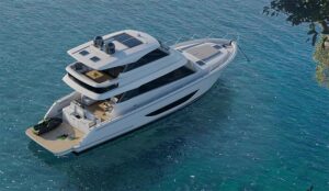 Maritimo M55 sky view
