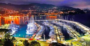 Porto Carlo Riva di Rapallo by night