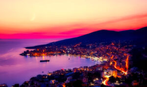 saranda tramonto