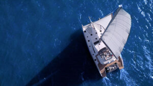 catamaran top view