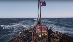Dragon Harald Fairhair stern