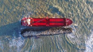 droni sicurezza privacy ship top view