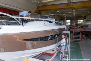 in the shipyard
