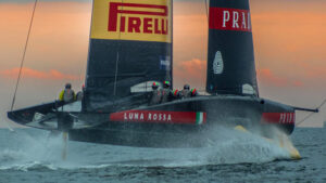 Luna Rossa Cagliari in navigazione