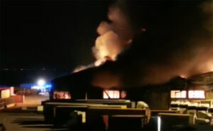 porto ancona incendio fumo
