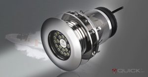 Salone Nautico di Genova: Quick Spa presenta tre nuove serie di underwater lights