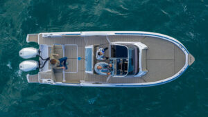 main deck top view
