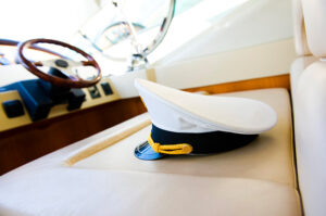 laurea comandanti yacht cappello