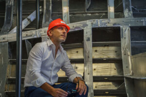 mauro corvisieri in cantiere
