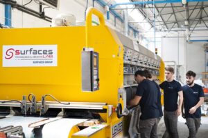 surfaces group lab al lavoro