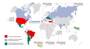 surfaces group nel mondo
