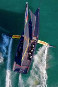 luna rossa top view