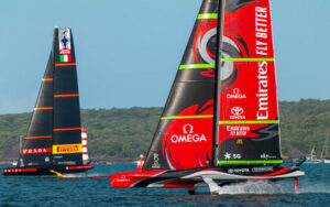 luna rossa pari new zealand americas cup