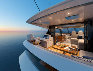 maritimo m600 enclosed flybridge