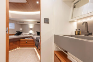 pardo endurance 60 toilette vip cabin di prua