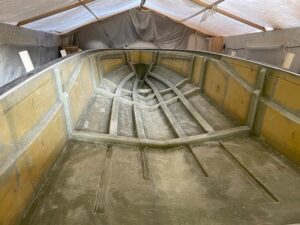 ecoline marine cantiere barca in costruzione