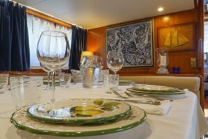 dettagli sala da pranzo